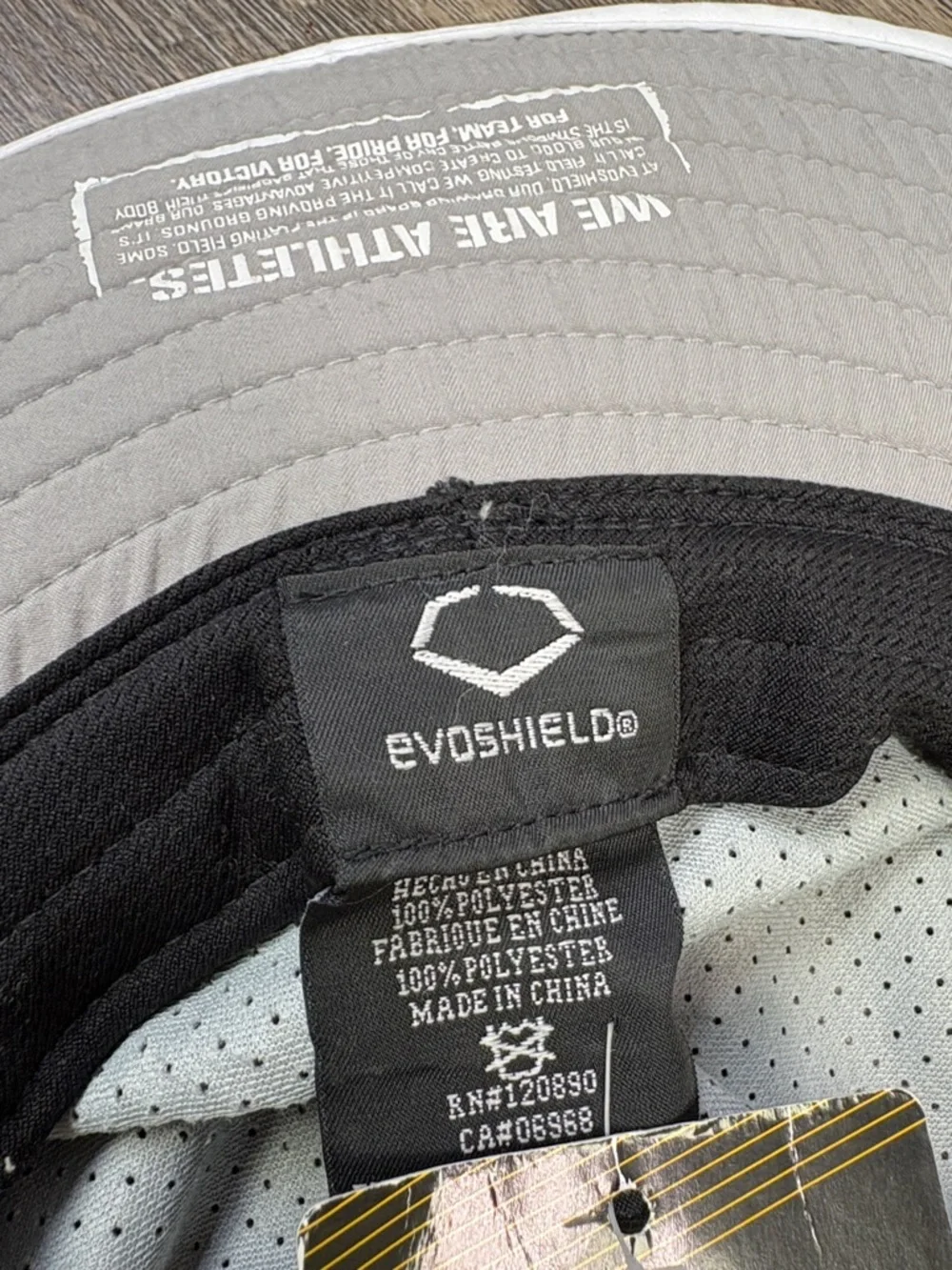 EvoShield Performance Boonie Hat Gray Wide Brim Athletic Sun Hat NWT